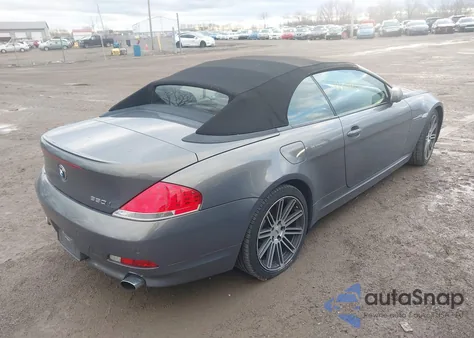2006 BMW 650I z USA, uszkodzony, nr VIN WBAEK13406CN80052
